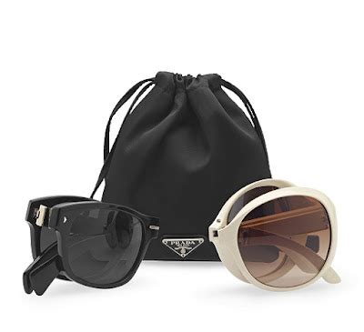 prada fold up sunglasses|Folding in Love .